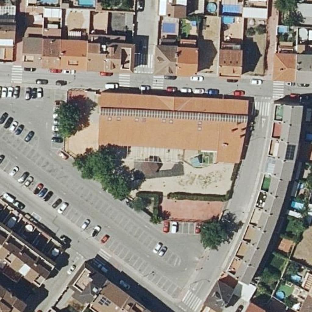 Aerial view of the grounds of Paso A Pasito