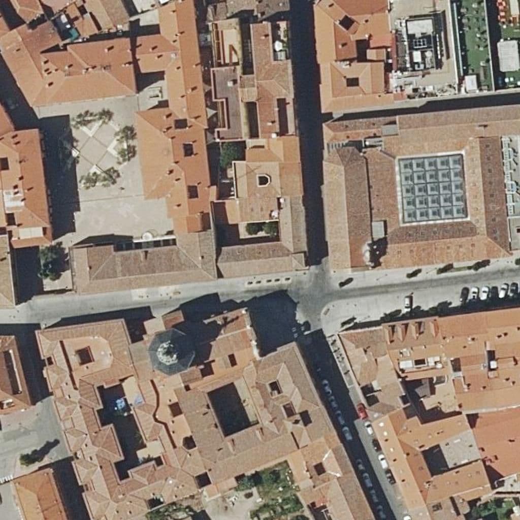 Aerial view of the grounds of Ascella