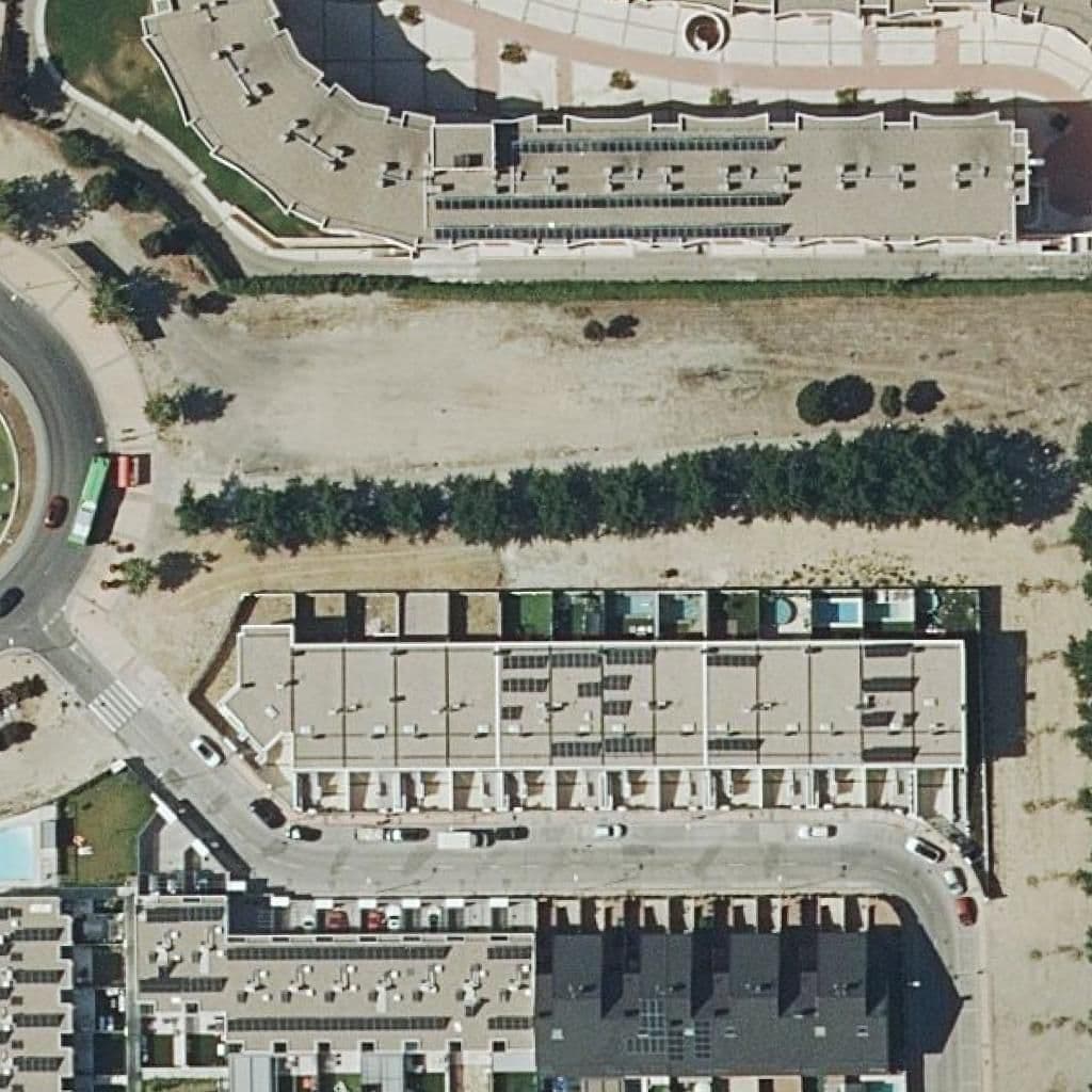 Aerial view of the grounds of Pimpollitos