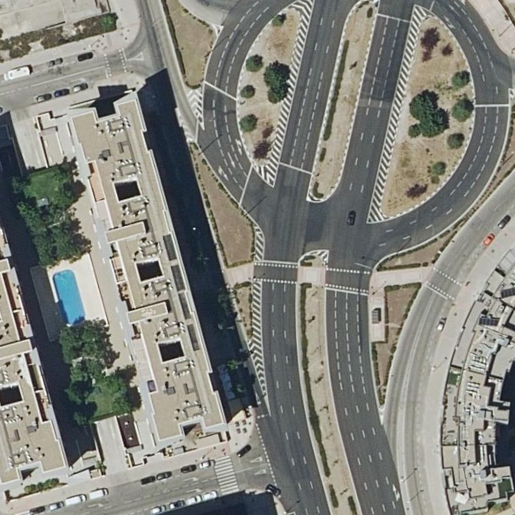 Aerial view of the grounds of Topochitos