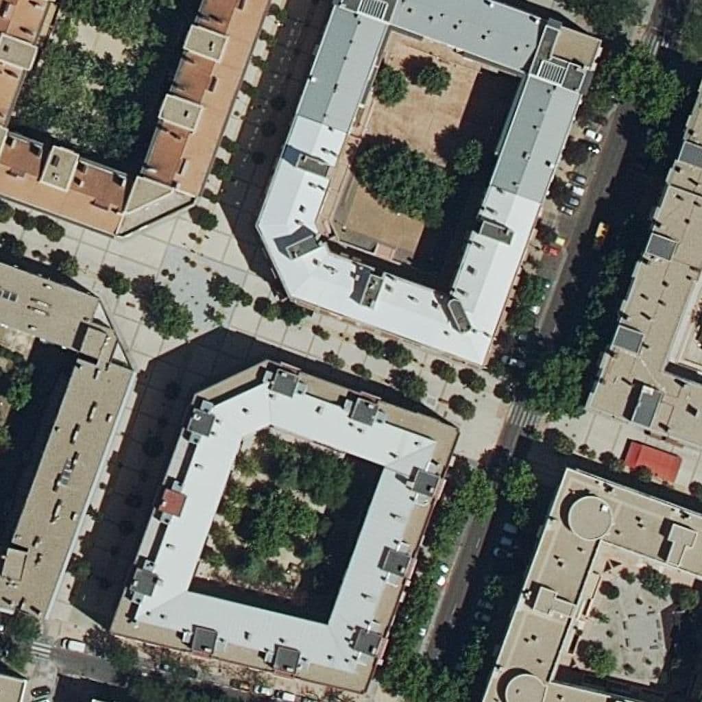 Aerial view of the grounds of Centro Europeo De Formacion De E.p.a.