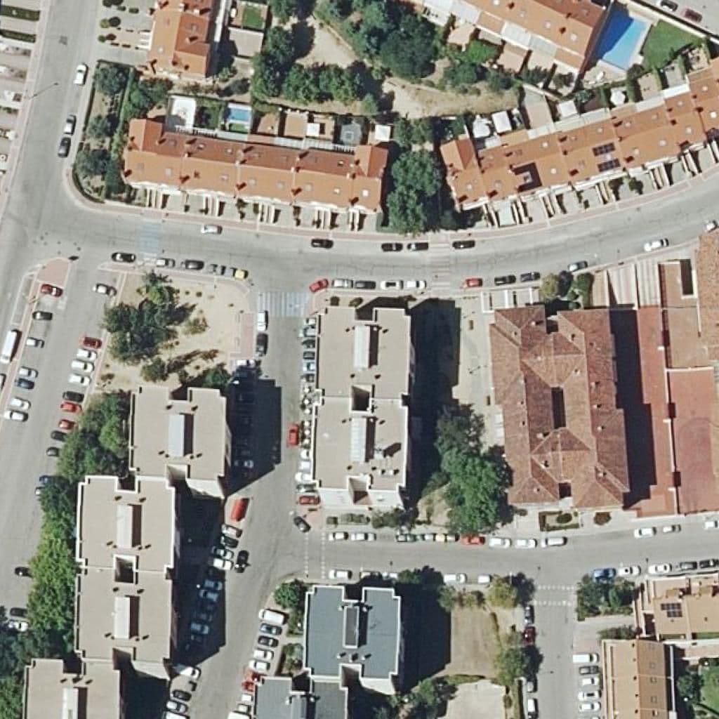 Aerial view of the grounds of Arlequín