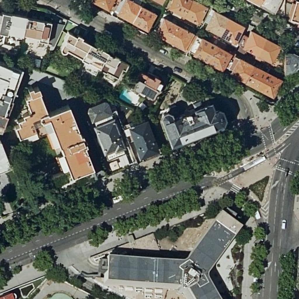 Aerial view of the grounds of Nervion