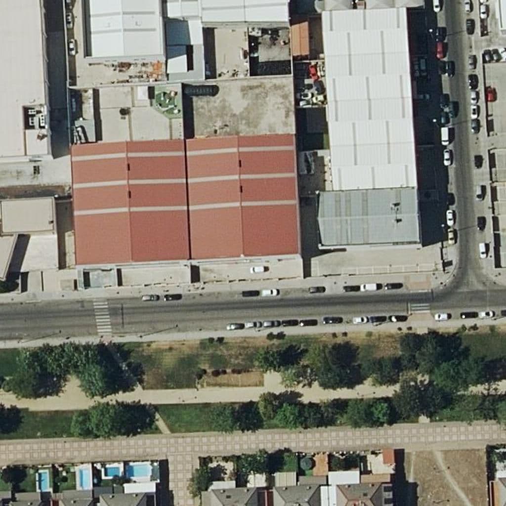Aerial view of the grounds of Mis Pasitos