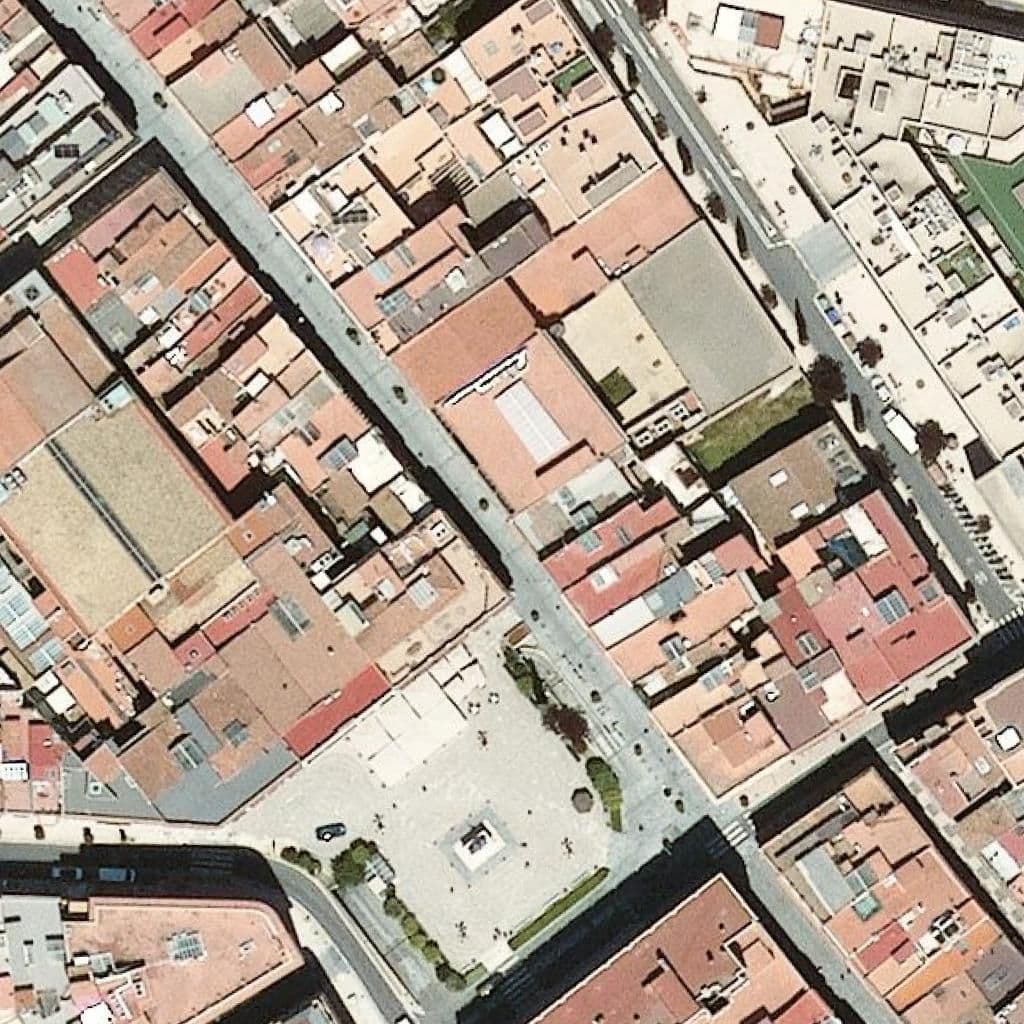 Aerial view of the grounds of Esc. De Música De Reus