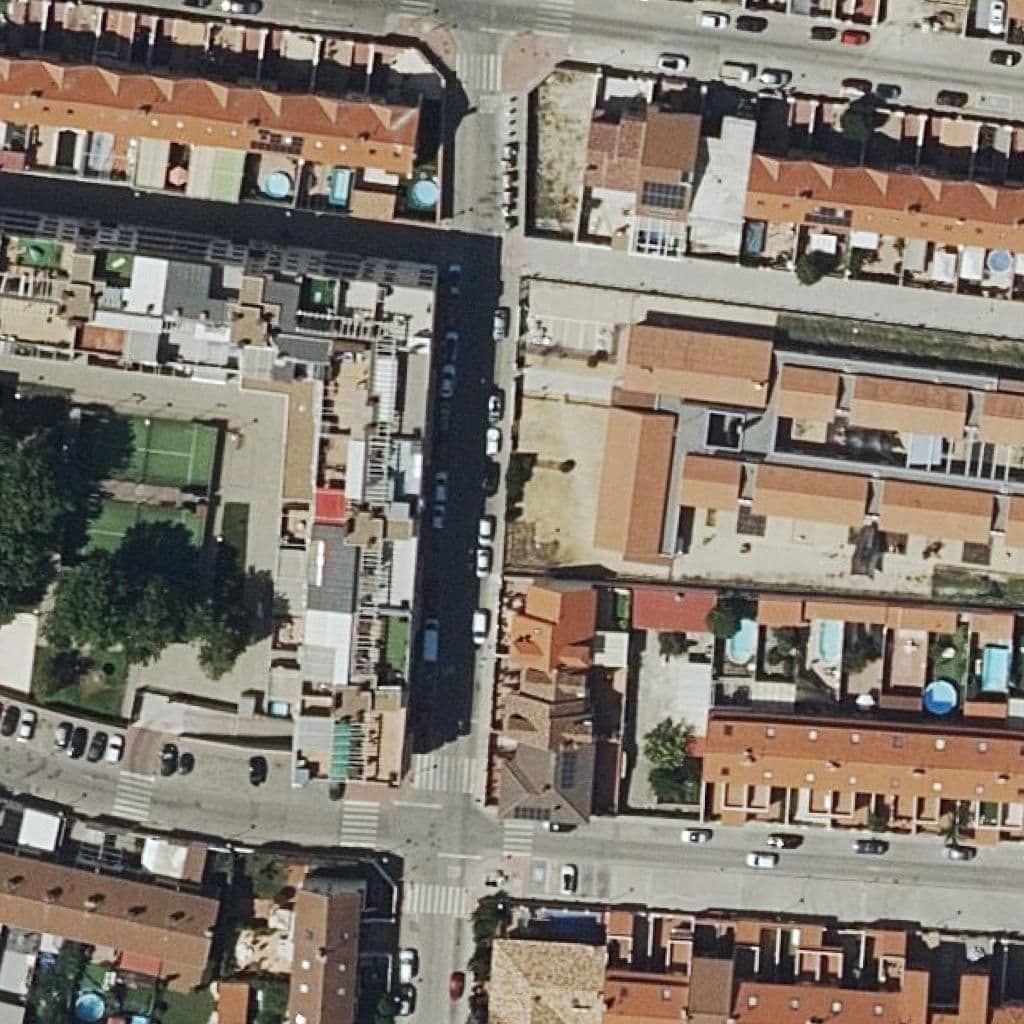 Aerial view of the grounds of Caracol Col Col