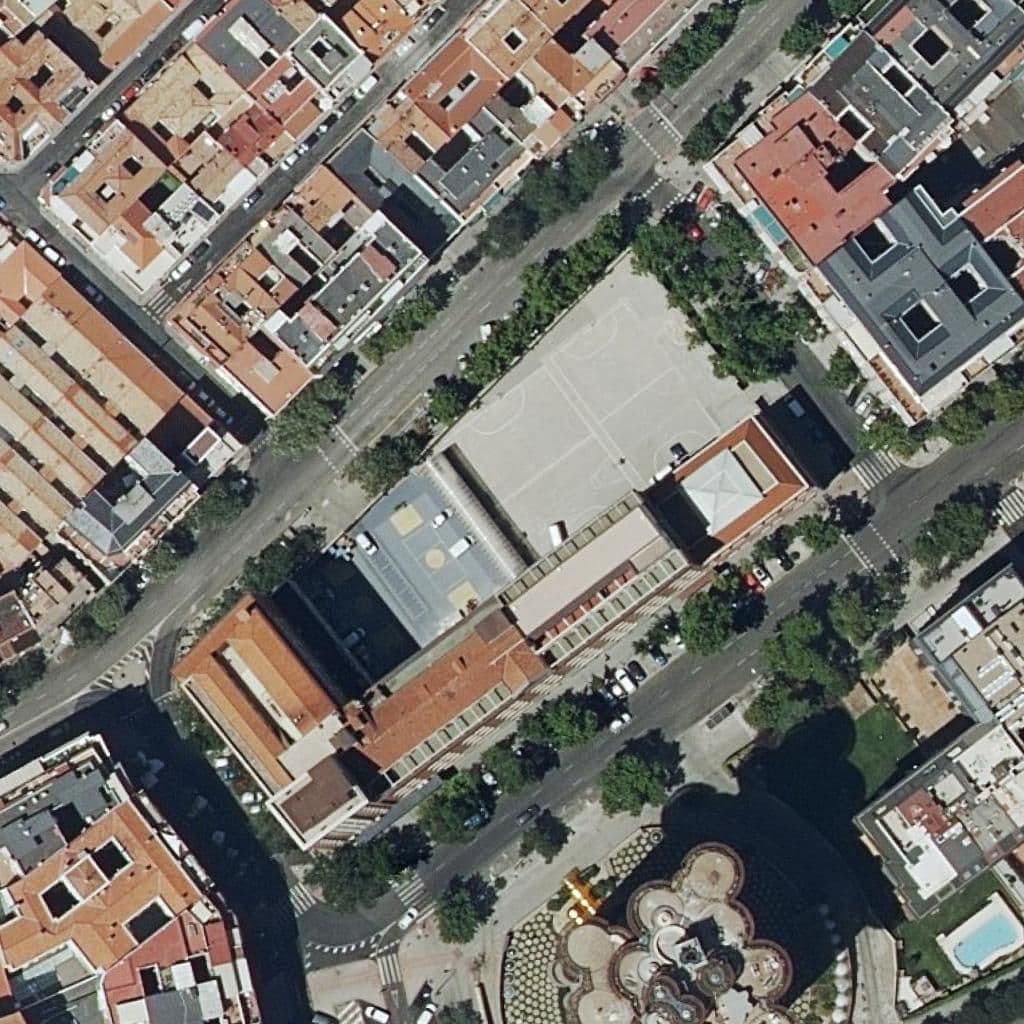 Aerial view of the grounds of Cocorico