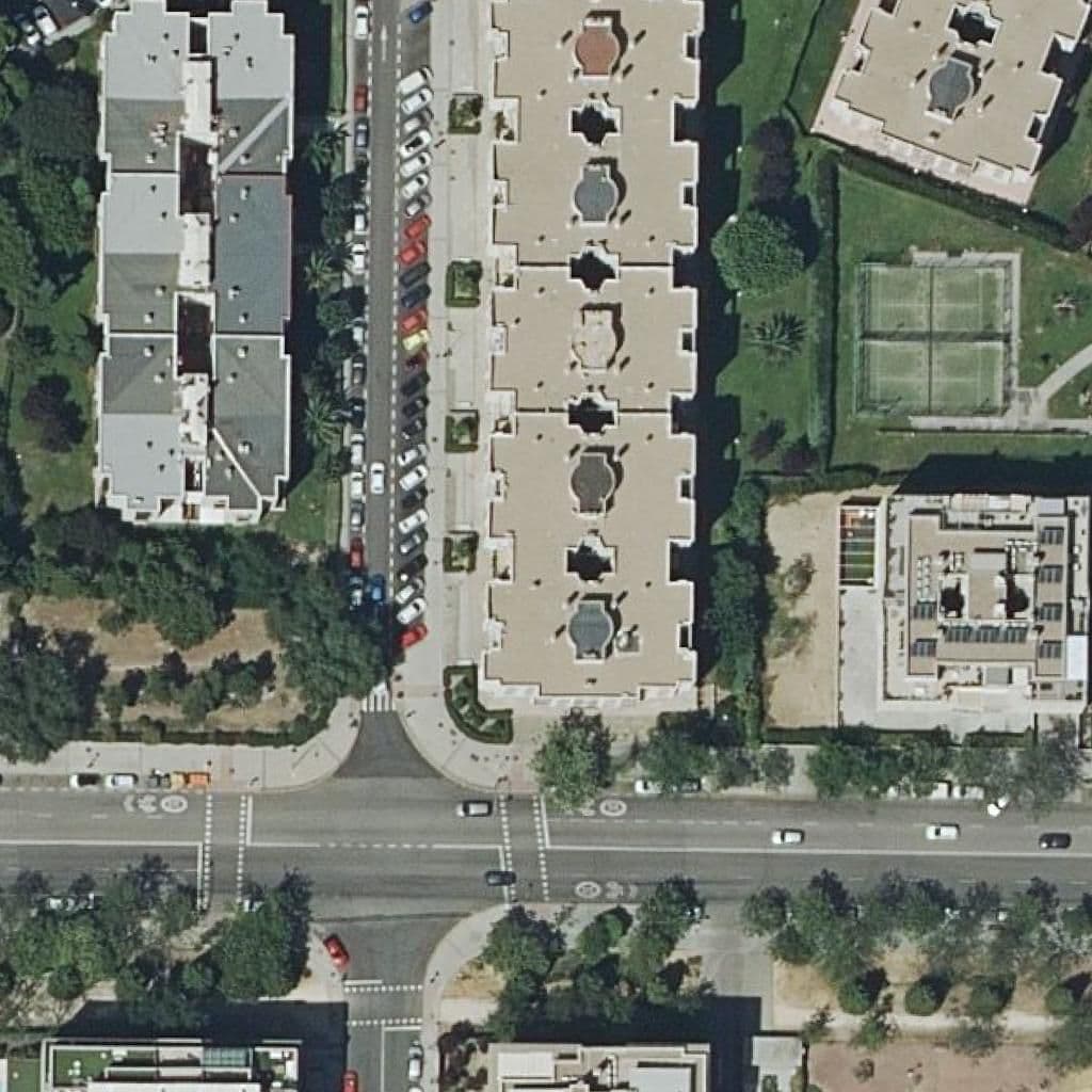 Aerial view of the grounds of El Mundo De Mozart Ii