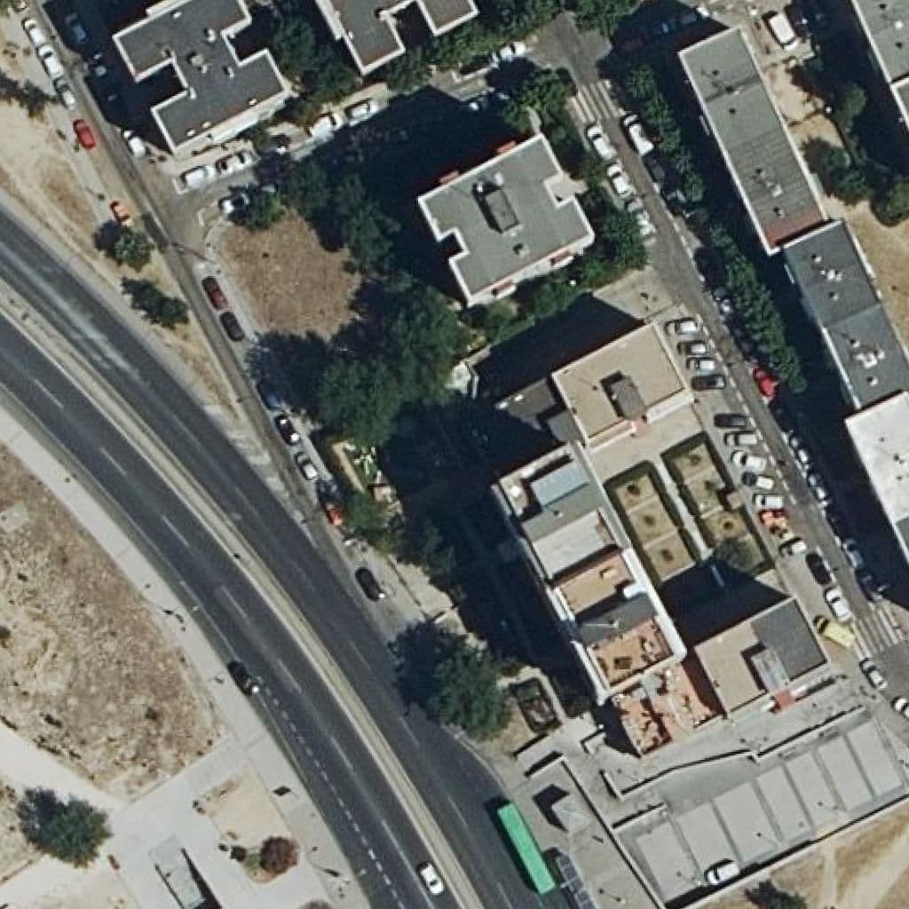 Aerial view of the grounds of Hola Caracola
