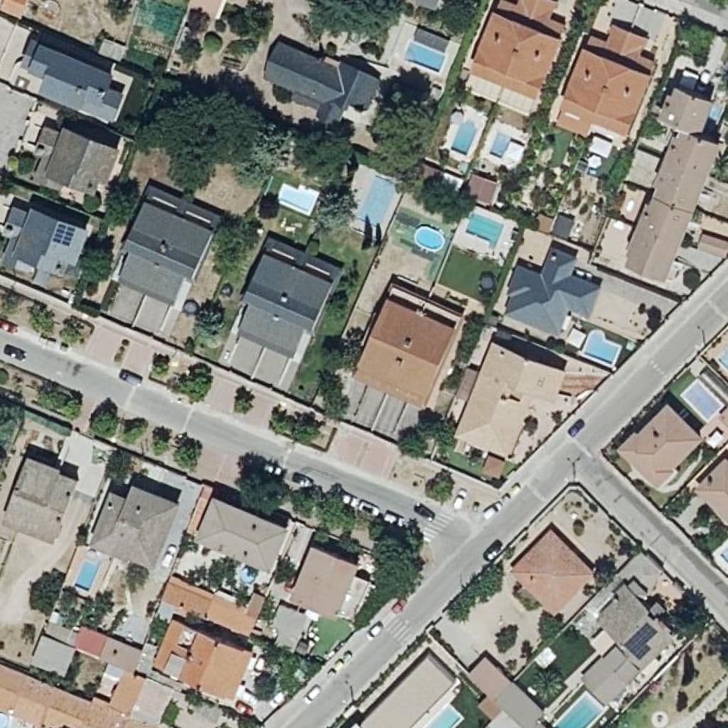 Aerial view of the grounds of Cucu-Tras