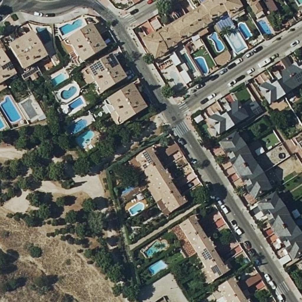 Aerial view of the grounds of Mi Pequeño Hogar Ii