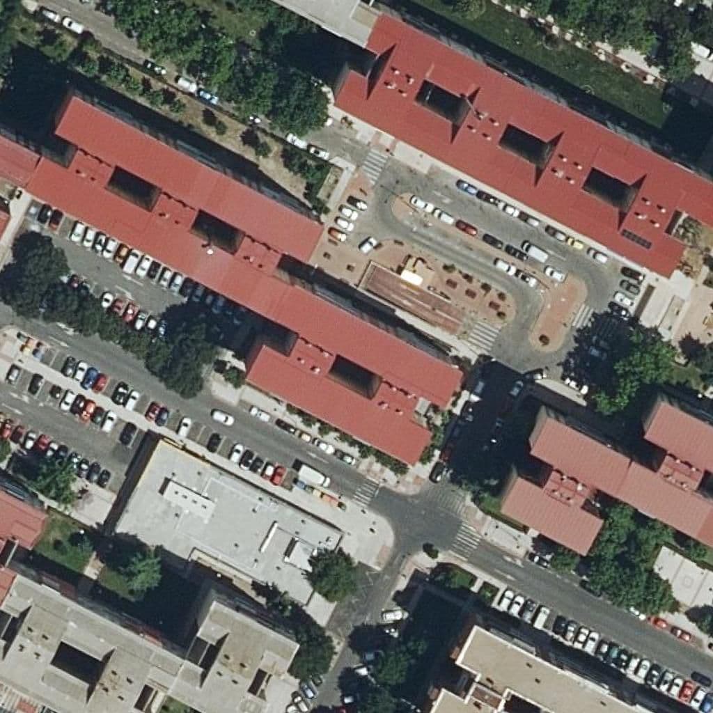 Aerial view of the grounds of Alicia