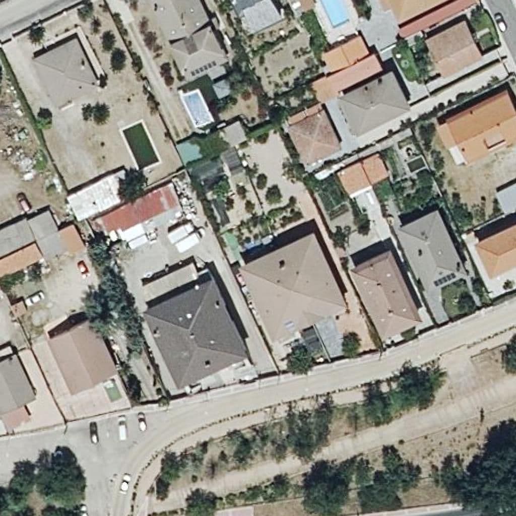 Вид сверху на территорию школы «Pequeguay»
