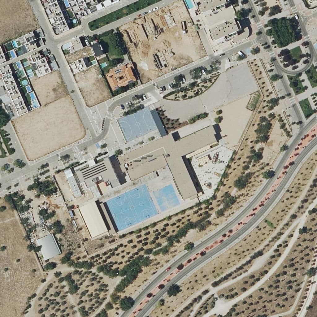 Aerial view of the grounds of Beethoven