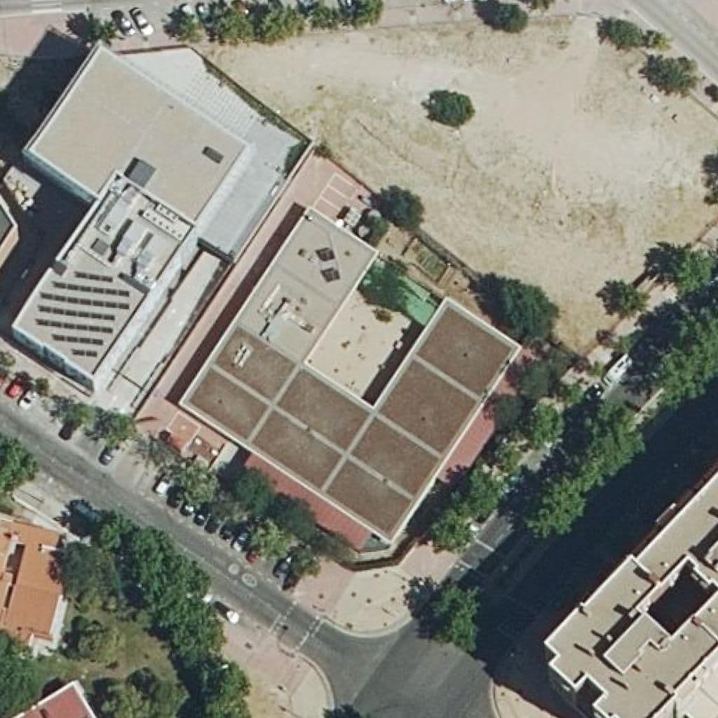 Aerial view of the grounds of Amanecer