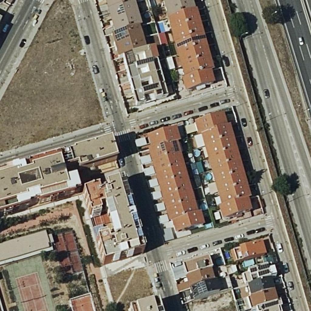 Aerial view of the grounds of Mi Bichito