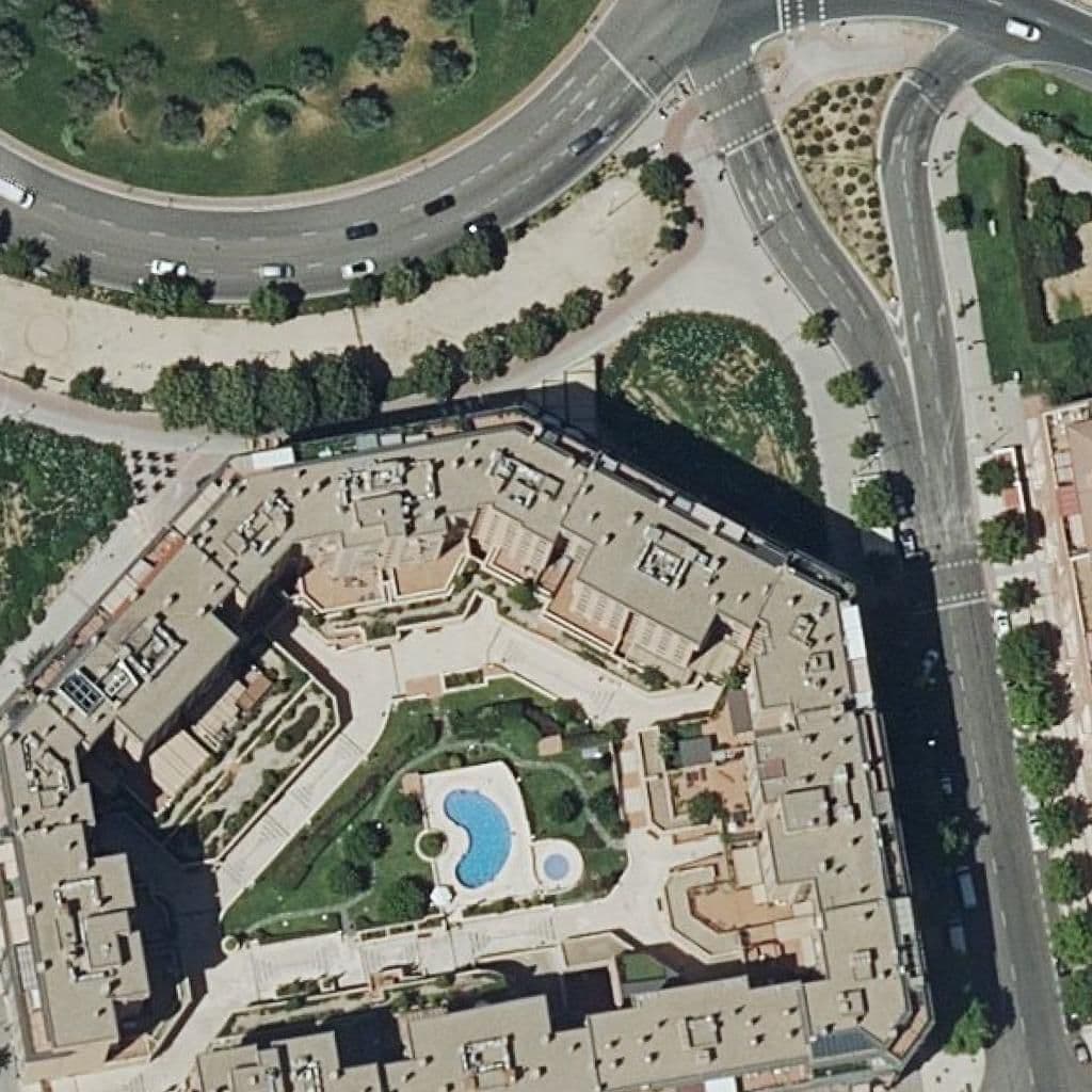 Aerial view of the grounds of Mimundi
