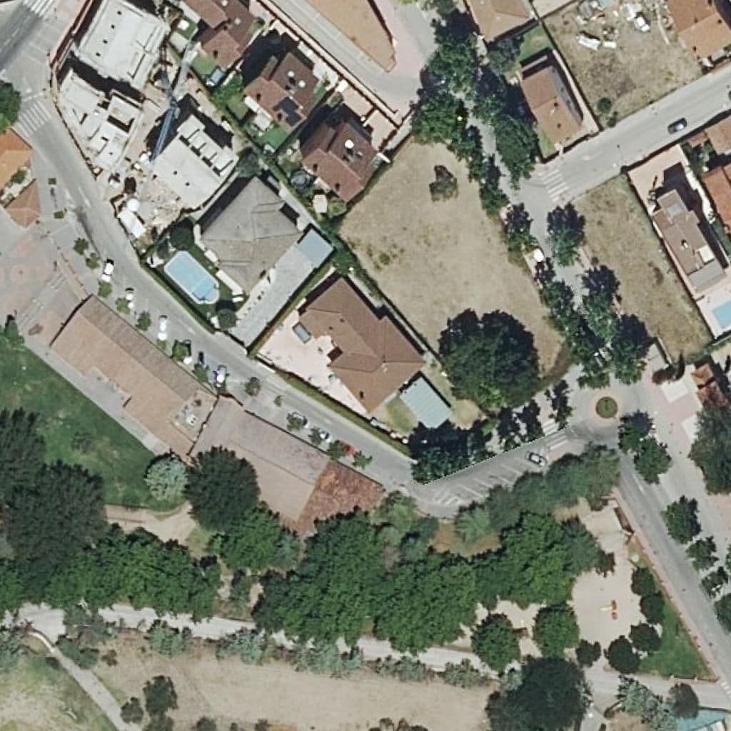 Aerial view of the grounds of Bajo El Mar