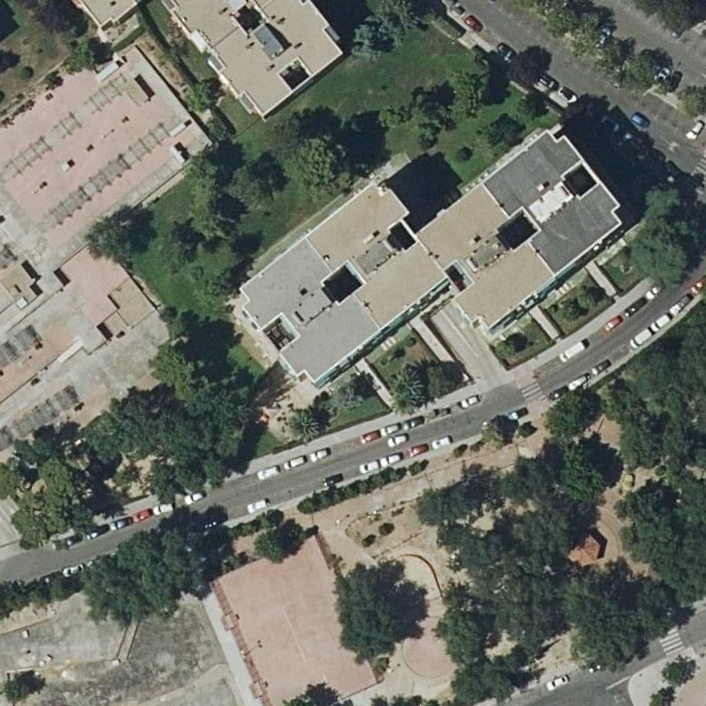 Aerial view of the grounds of Guarderia Monigotes