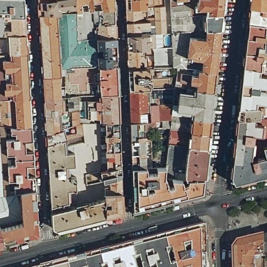 Aerial view of the grounds of De Oca A Oca