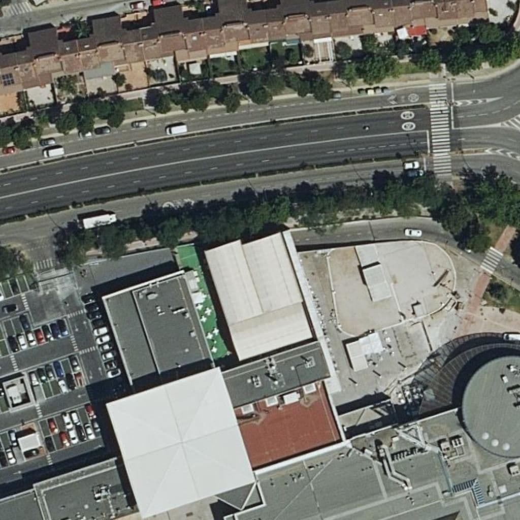 Aerial view of the grounds of Bebe Gato