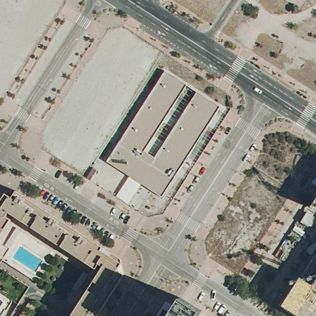 Aerial view of the grounds of La Revoltosa