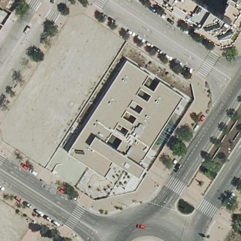 Aerial view of the grounds of Los Sobrinos Del Capitan Grant