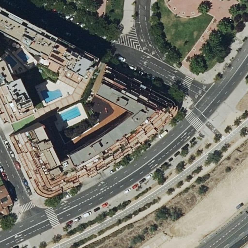 Aerial view of the grounds of Guarderia Bambi