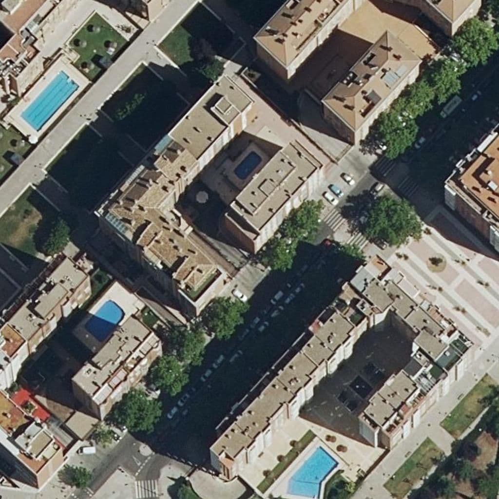 Aerial view of the grounds of La Cuncuna