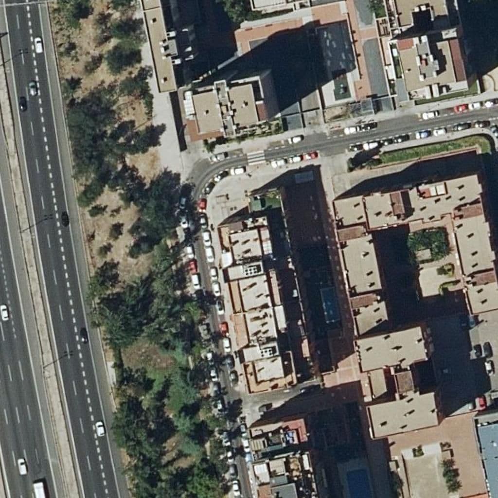 Aerial view of the grounds of Pequeño Avión