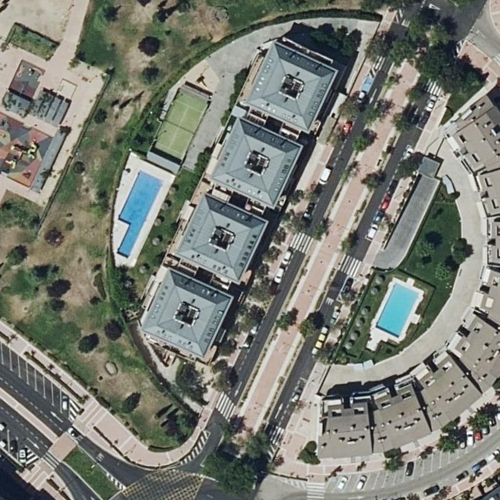 Вид згори на територію школи «Nemomarlin Boadilla Del Monte»