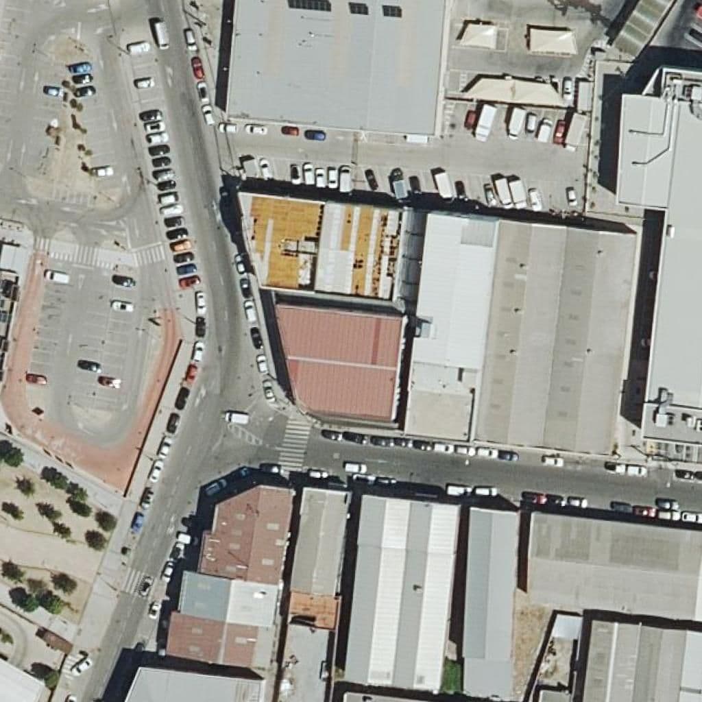 Aerial view of the grounds of Cefoim