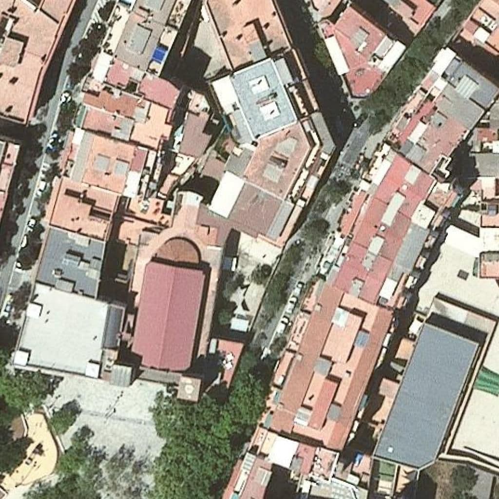 Aerial view of the grounds of Fep Santíssima Trinitat