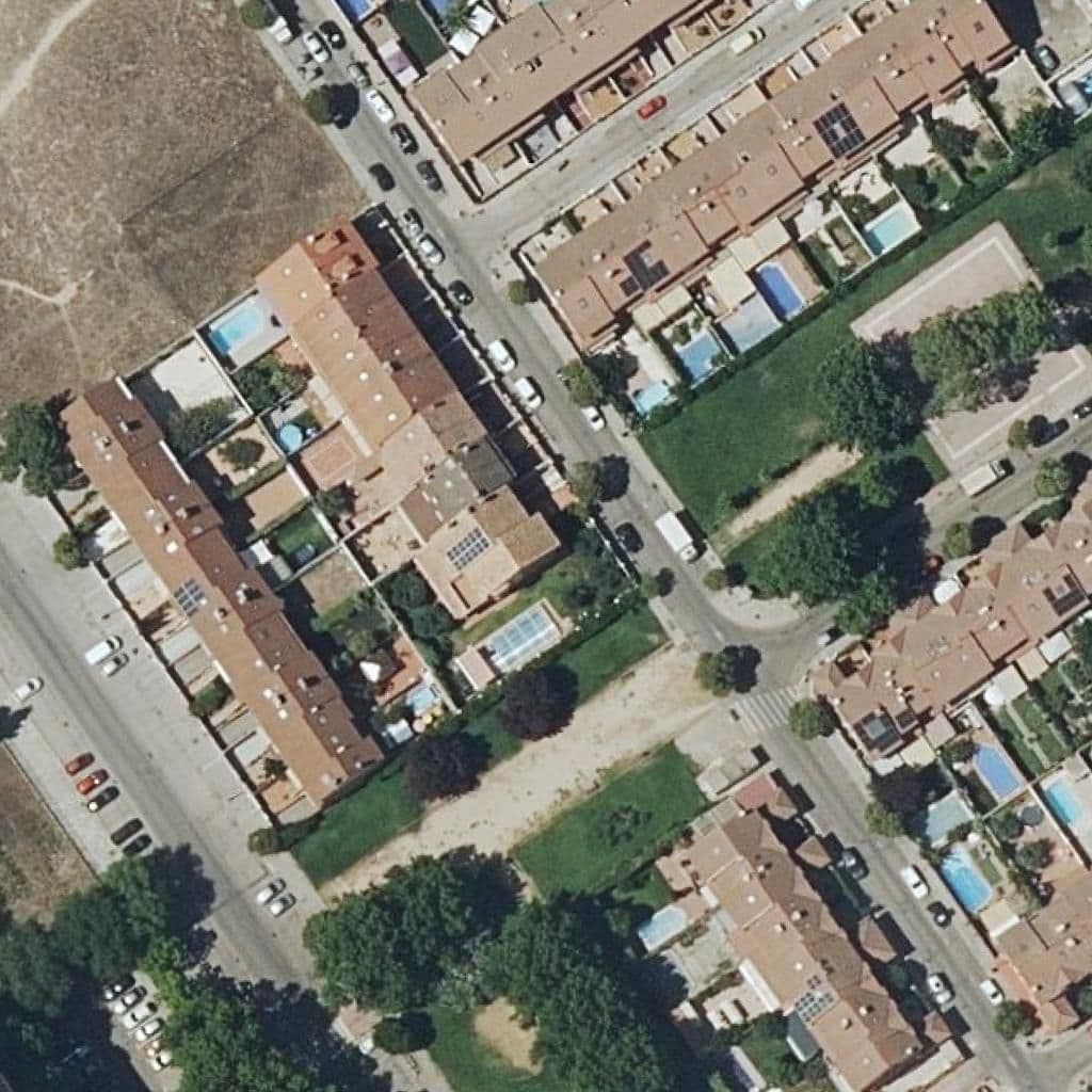 Вид сверху на территорию школы «St. Andrews International College Alcala De Henares»