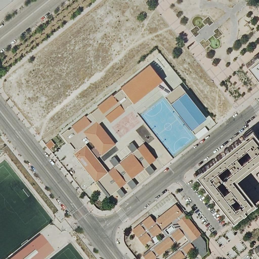 Aerial view of the grounds of William Shakespeare