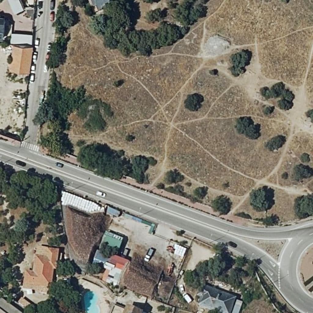 Aerial view of the grounds of Ateneo Galapagar