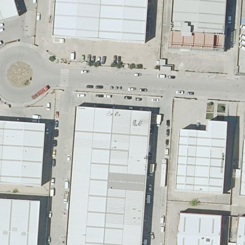 Aerial view of the grounds of Colegio Camino Real Algete