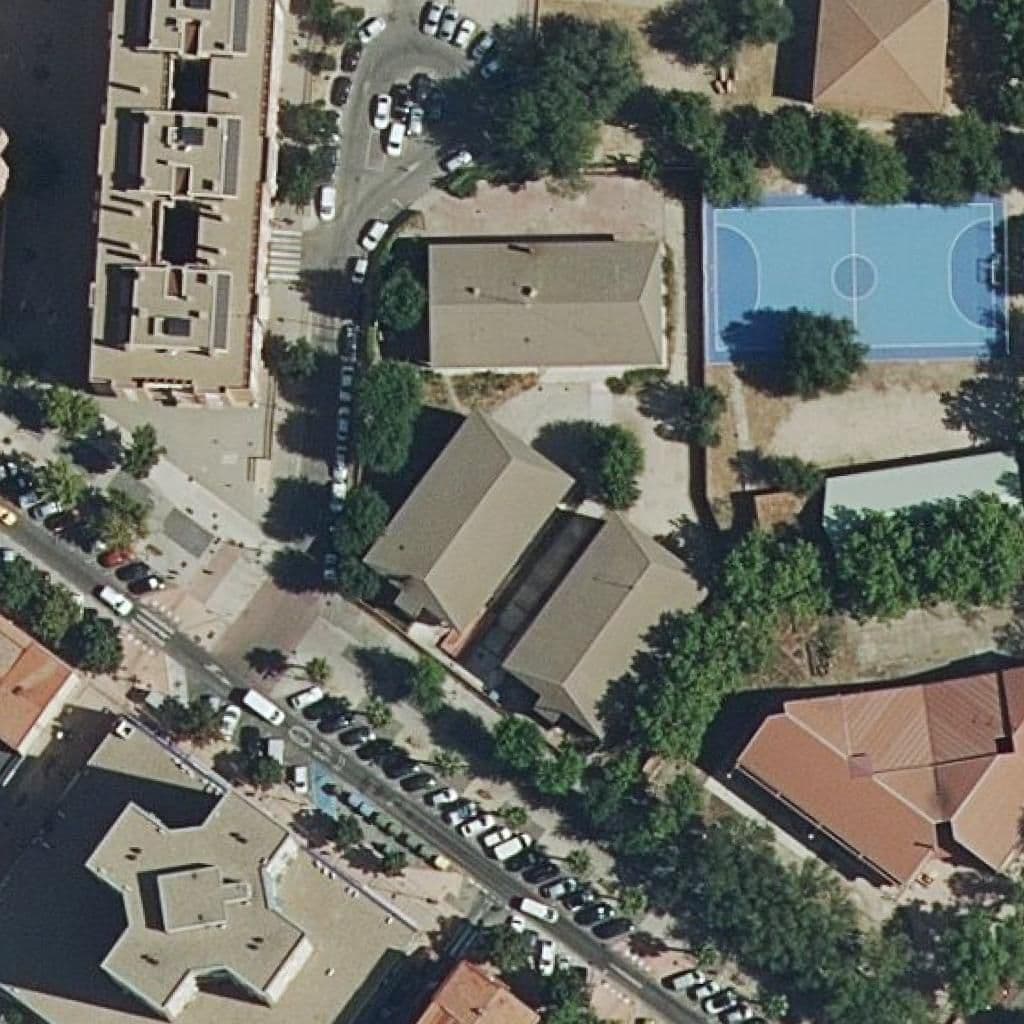 Aerial view of the grounds of Campus Fp Getafe Escuela Sociosanitaria Y Tecnologias De La Comunicacion