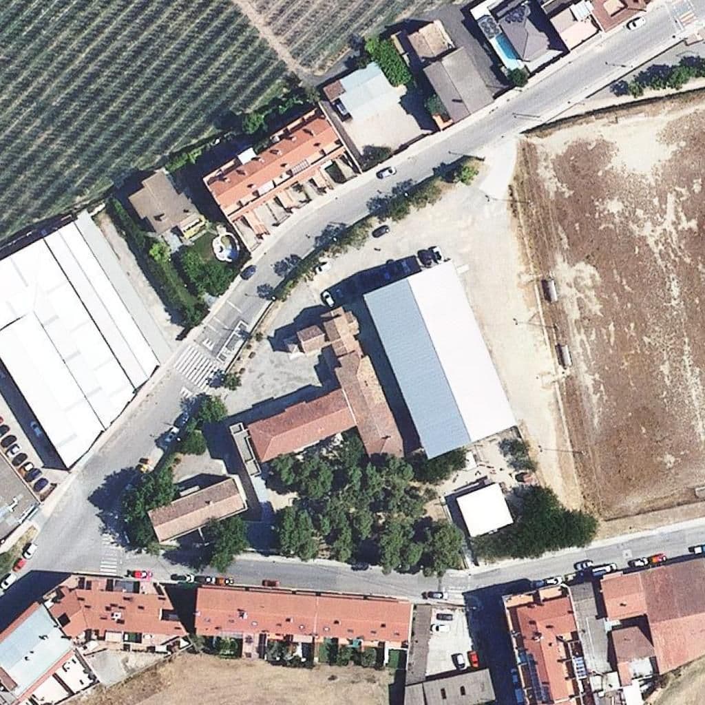 Aerial view of the grounds of Escola Bressol Municipal De Llívia