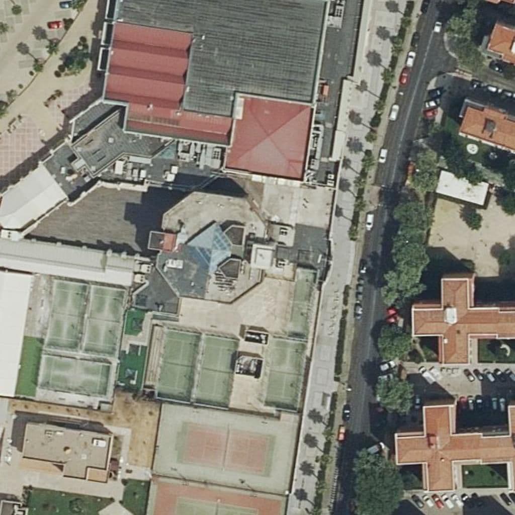 Aerial view of the grounds of Centro Superior De Hosteleria Del Mediterraneo