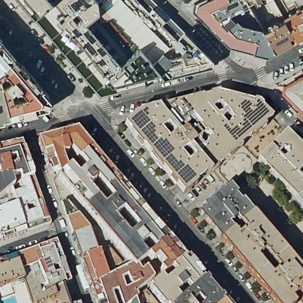 Aerial view of the grounds of Nemomarlin Ciudad Jardin