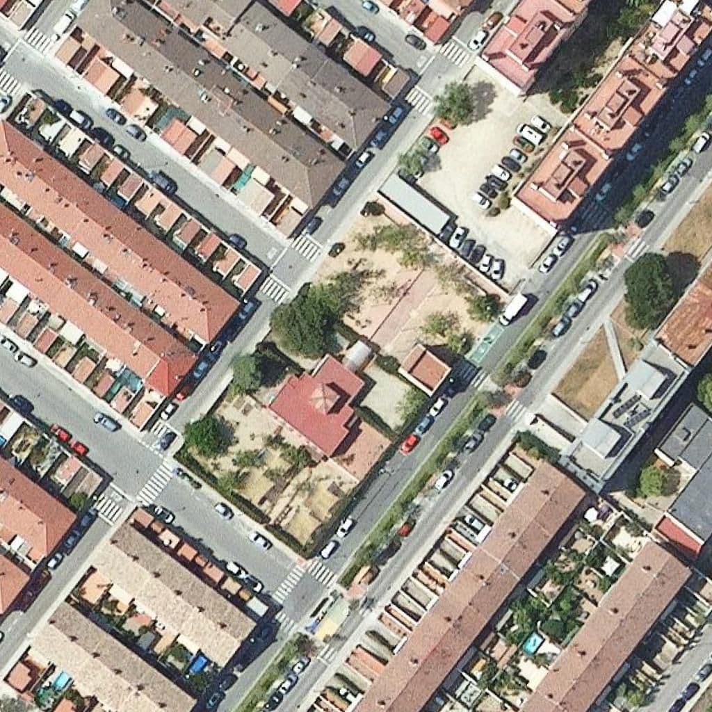 Aerial view of the grounds of Llar D'infants De Can Trias