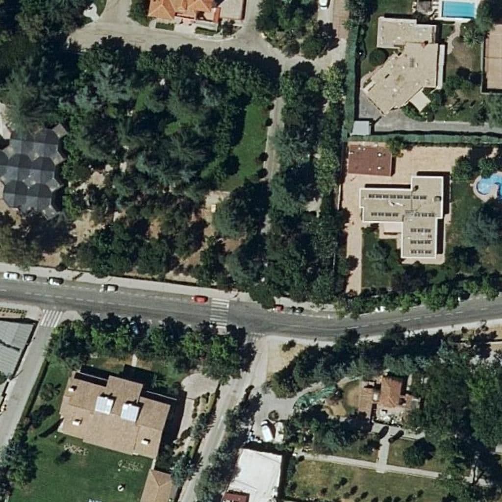 Вид згори на територію школи «La Salle Formacion Profesional Aravaca»