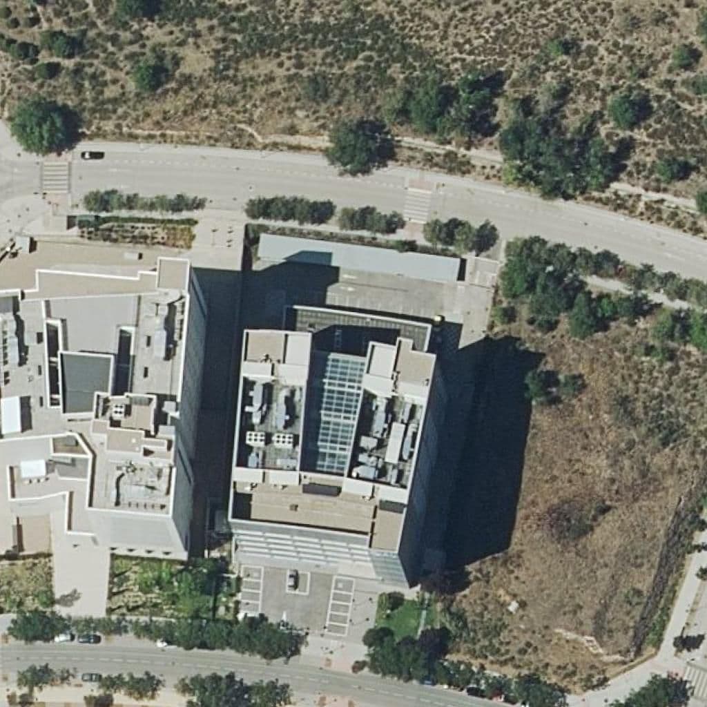 Aerial view of the grounds of Apaduam