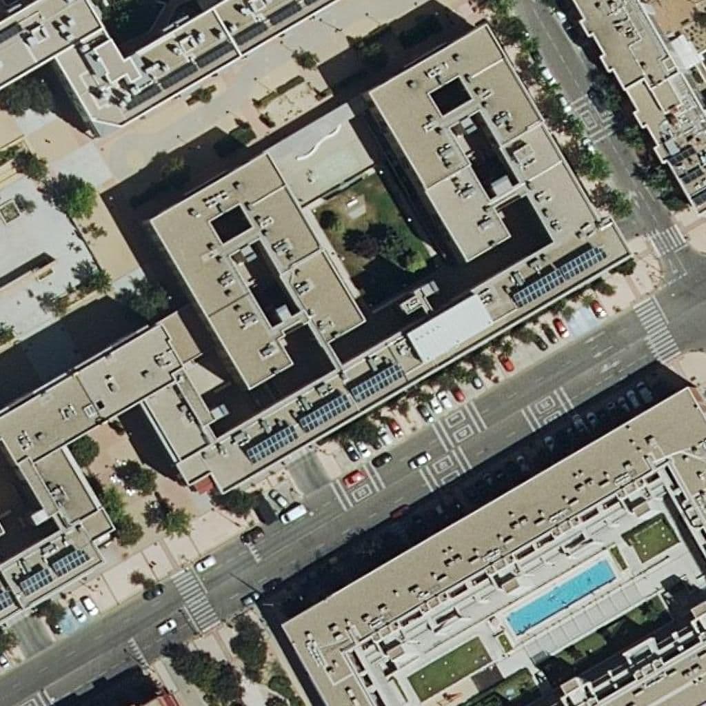 Aerial view of the grounds of Nemomarlin Getafe