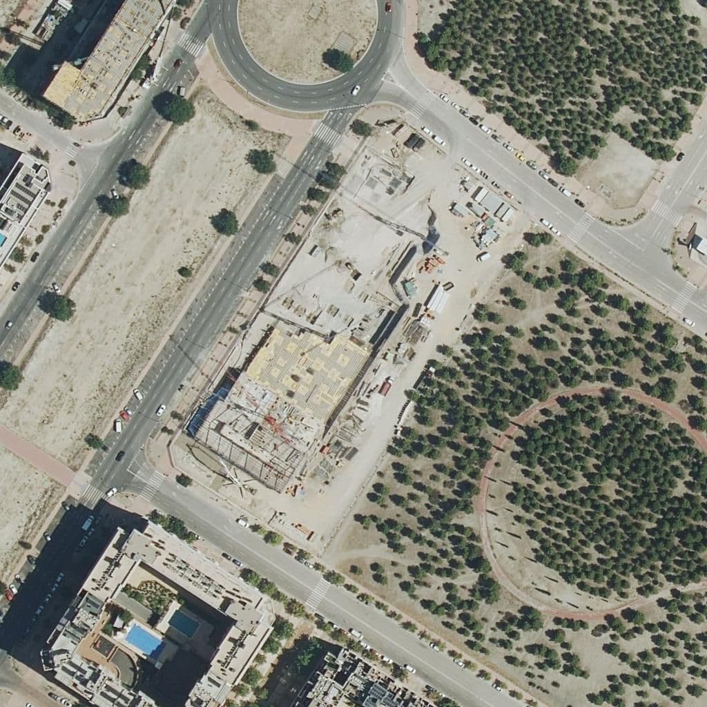 Aerial view of the grounds of Don Meliton Iv