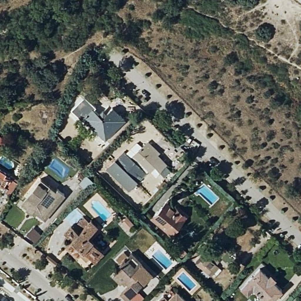 Вид сверху на территорию школы «British School Las Rozas»