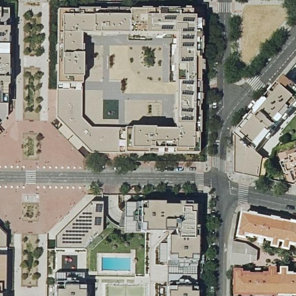Aerial view of the grounds of El Jardin De Larin Playa De Aro