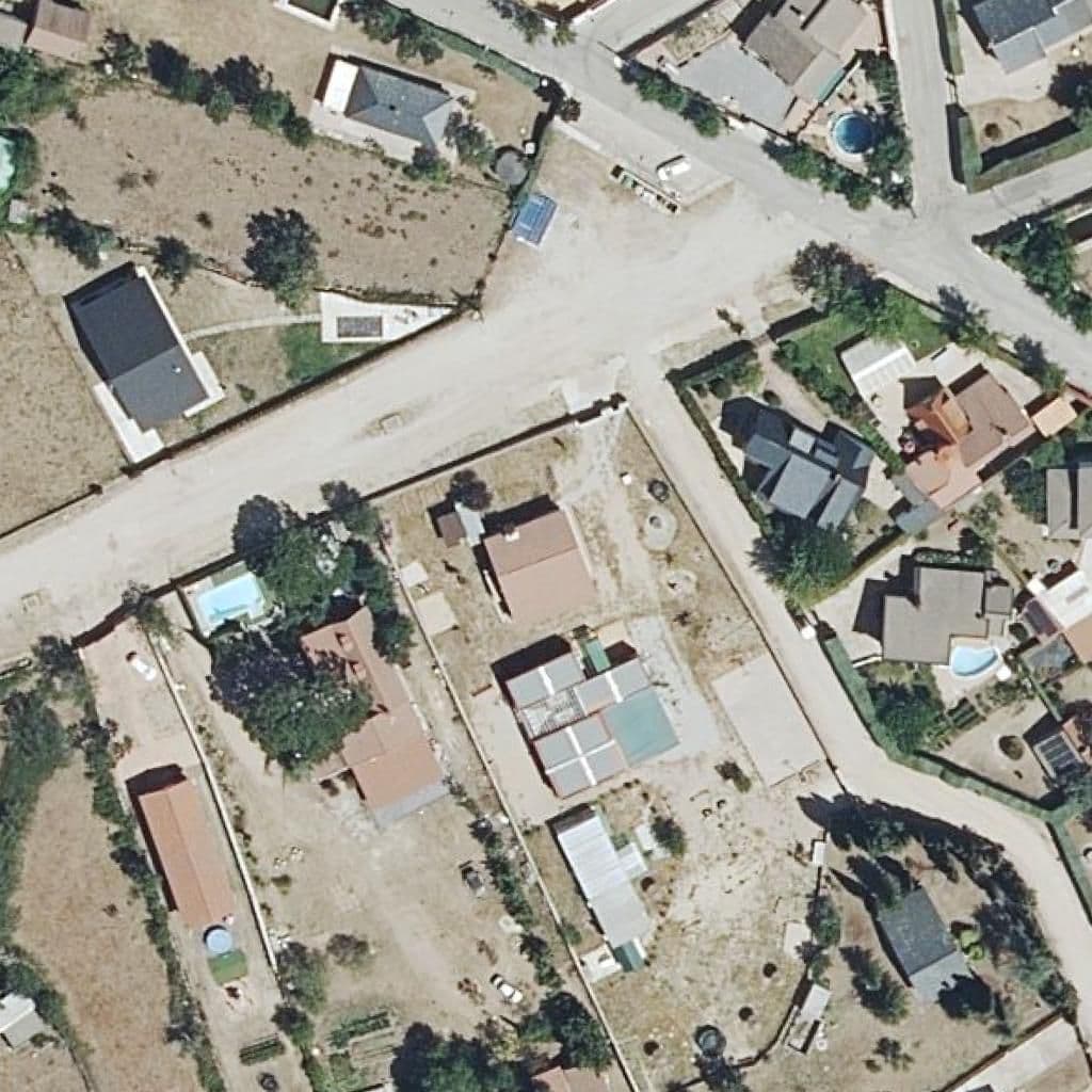 Aerial view of the grounds of Dos Latidos International School (Ee.uu.)
