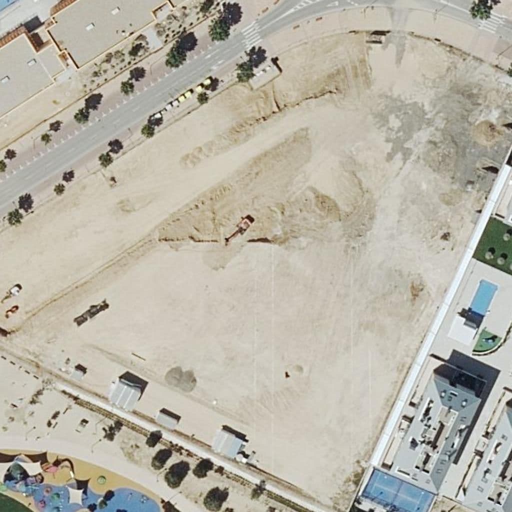 Aerial view of the grounds of Isabel La Catolica